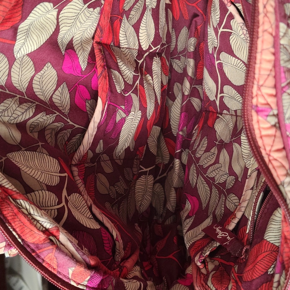 Vera Bradley Bohemian Bloom Floral Bag *Flaw - Picture 8 of 11